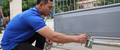 SƠN CỬA, CỔNG, RÀO SẮT